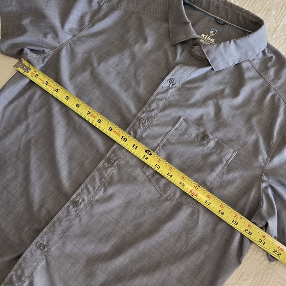 Kuhl short-sleeve button-up, men's medium - Picture 4 of 8